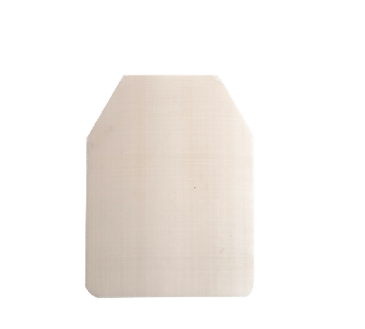 PE硬质防弹板（250x300mm，厚度：6mm，450g，PE 单曲线，GA6 聚乙烯）